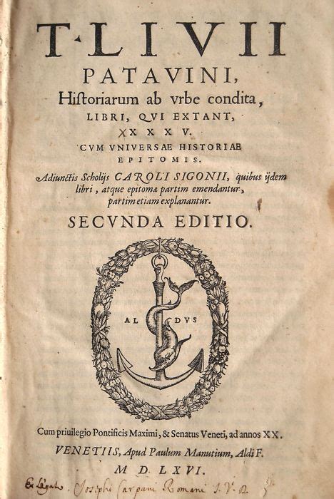 tito livio historiarum ab urbe condita libri qui extant catawiki