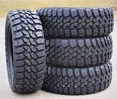 amazoncom set    forceum mt   mud  road light truck radial tires lt