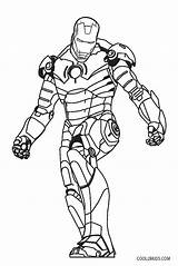 Iron Coloring Man Pages Printable Kids Cool2bkids sketch template