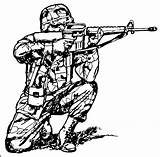 Coloring Gun Pages Military Getdrawings sketch template