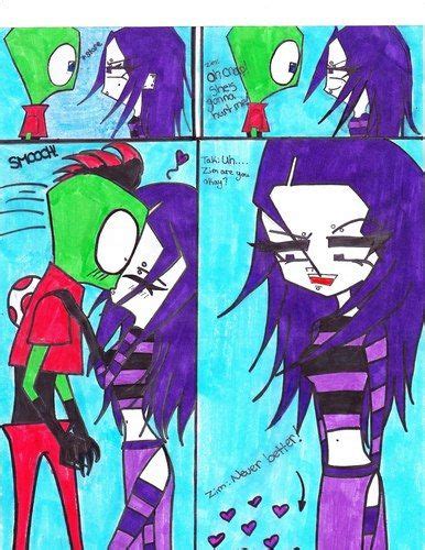 They Are Just So Cute Gaz X Zim Invader Zim
