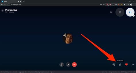how to share your screen on skype on desktop or mobile