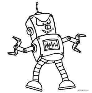 printable robot coloring pages  kids coolbkids  kids
