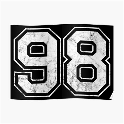 number  poster  sale  paulsdesign redbubble