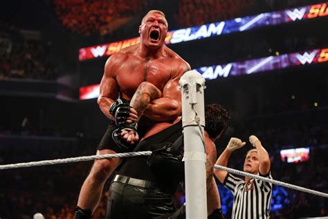 Wwe Almost Made Famous Wrestler Brock Lesnar Gay · Pinknews