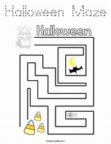 Maze Halloween Coloring Built California Usa sketch template