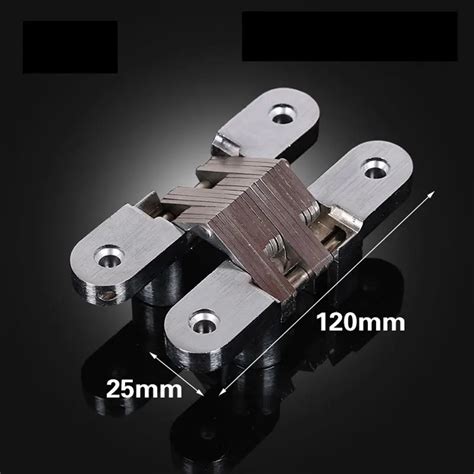 stainless steel thickening type invisible concealed door hinges xmm folding door hinge pcs