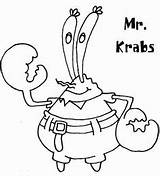 Pages Lobster Squarepants Krabs sketch template