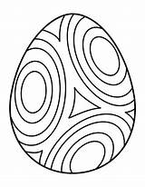 Pascua Huevos Huevo Decorado Cajas Paques Colorier Mandalas Easter sketch template