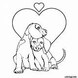 Chiot Chien Dibujos Enamorados Mignon Perros Trop Gratuit Perrito Perritos Cachorros Hunde Gatitos Coloring Collie Imprimé Perro Colores Fois sketch template