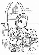 Coloring Pages Pony Little Easter Library Clipart Fractions Improper Worksheet Popular sketch template