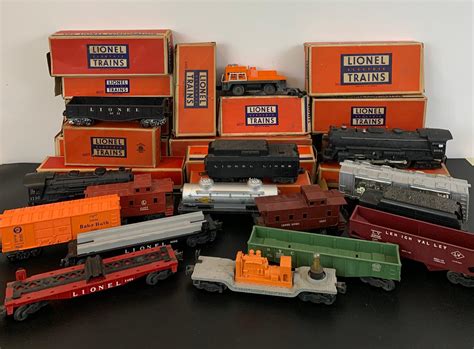 lot vintage lionel trains