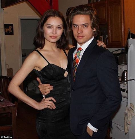 dylan sprouse s girlfriend claims he cheated on her daily mail online