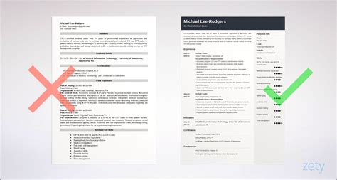 medical billing coding resume sample entry level resume  gallery