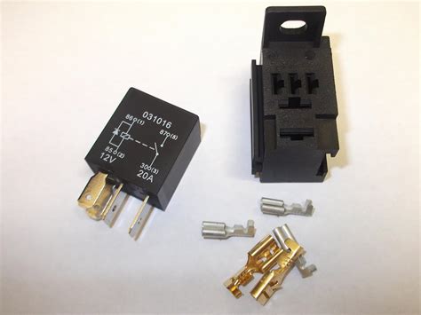 pin  amp micro relay  open diode  coil car van  base car parts