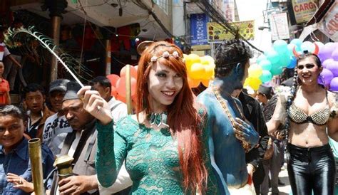 In Pics Nepal S Gay Pride Parade