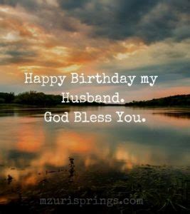 religious birthday wishes  husband  mzuri springs