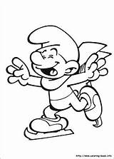 Smurf Coloring Pages sketch template