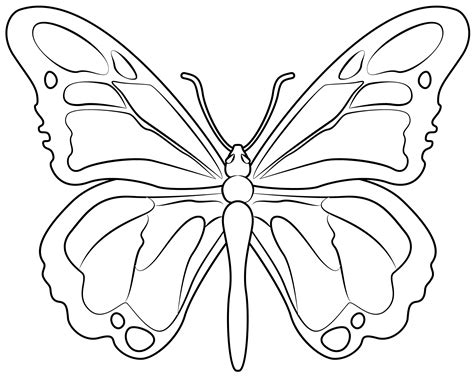 butterfly printable template  printable papercraft templates