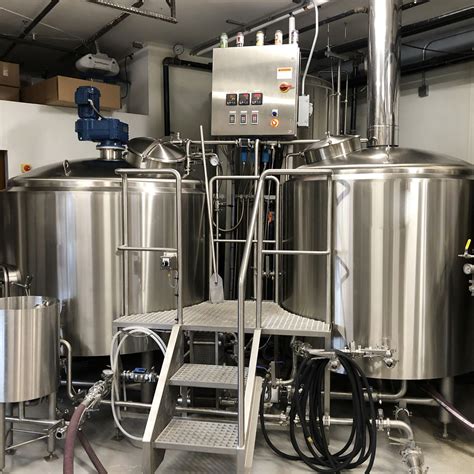commercial automated steel beer brewery equipment  brewpub