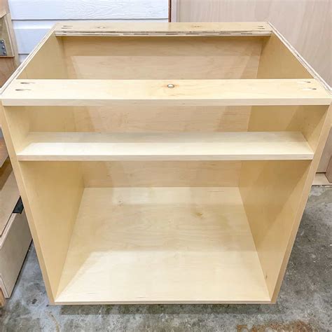 build  base cabinet box  handyman  daughter