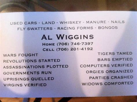 funniest business cards   time gallery