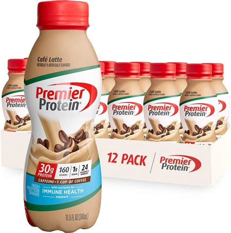 buy premier protein shake cafe latte  protein  sugar