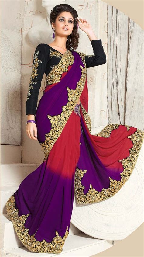 pakistani and indian designers party wear sarees collection 2016 2107