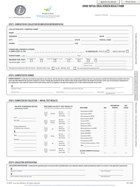 drug test form  complete  ease airslate signnow