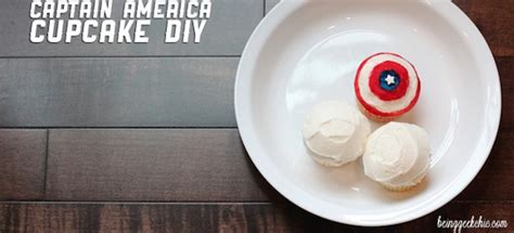 How To Make Captain America Cupcakes The Mary Sue