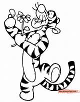 Tigger Coloring Pages Line Disney Drawing Flower Disneyclips Petals Plucking Getdrawings Funstuff sketch template