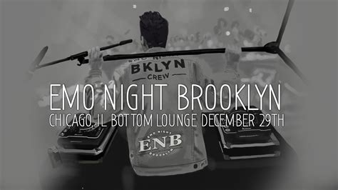 emo night brooklyn feat jake marquis of sleep on it bottom lounge chicago