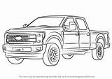 Draw Ford Drawing Trucks F350 4x4 Step Coloring Pages Diesel Drawings Sketch Picup Tutorials Ohio Columbus Template Interest Government Solutions sketch template