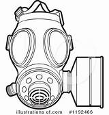 Mask Gas Clipart Ww1 Illustration Royalty Drawing Coloring Pages Template Sketch Lal Perera Clipartmag sketch template