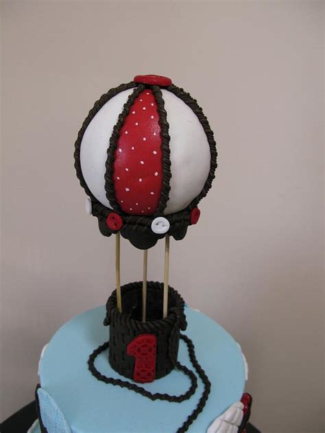 Another Hot Air Balloon Cake Cake By Delice Cakesdecor