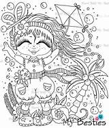 Baldy Sherri Coloring Bestie Img7 Instant Doll Summer Fun Mybestiesshop sketch template