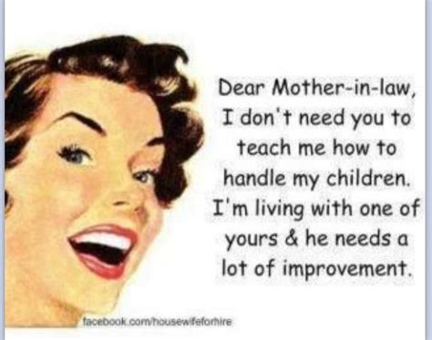 dear mother in law funny quotes words quotes