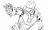 Pages Coloring Iron Man Flying Getcolorings Printable sketch template