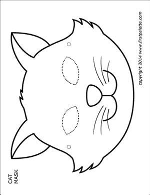 printable cat masks halloween coloring pages halloween coloring