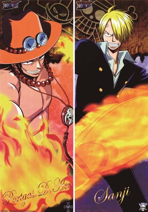 Japanese Anime One Piece Sanji Portgas D Ace Male Pillow Cover Case