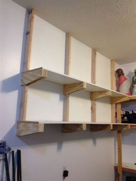 Wall Shelves For Garage Regarding Best 20 Garage Wall Shelving Ideas On