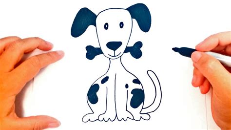 Como Dibujar Un Perro Paso A Paso Dibujo Fácil De Perro
