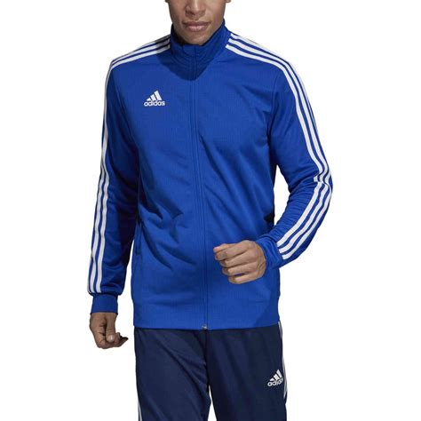 adidas tiro  training jacket bold blue soccerpro