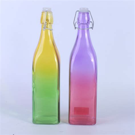 Glass Beverages Storage Bottles With Swing Top Cap Zhaohaichina