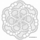 Dots Dotted Colouring Clipart Donteatthepaste Zentangle Freeprintabletm Webstockreview Swirly sketch template