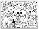 Coloring Pages Graffiti Printable Online Print sketch template