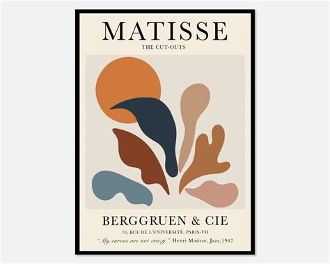 henri matisse lithograph matisse exhibition poster matisse cut