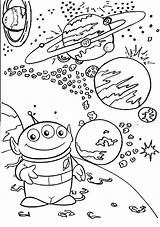 Coloring Toy Story Alien Pages Meteor Kids Pages5 Colouring Coloringpagesfortoddlers Unique Color Choose Board Disney Print sketch template