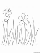 Grass Coloring4free 2021 Coloring Nature Printable Pages Related Posts sketch template