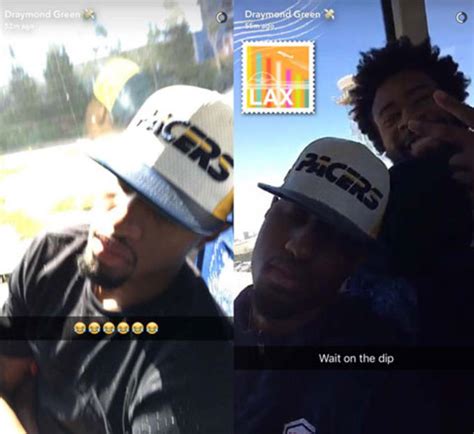 draymond green claims he was hacked after d k pic is